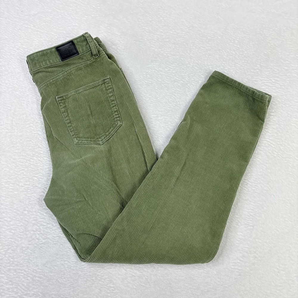 BDG‎ Urban Outfitters Mom High-Rise Corduroy Pants Olive Green 29 OB781164